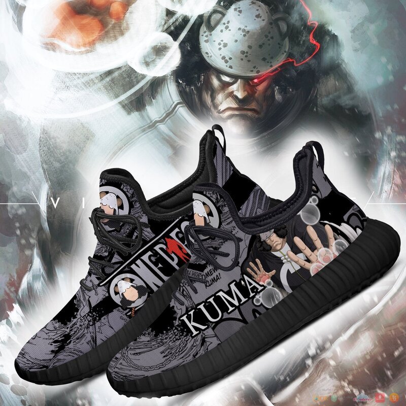 Bartholomew Kuma One Piece Anime reze shoes 3 Bartholomew Kuma One Piece Anime reze sneaker 1 2