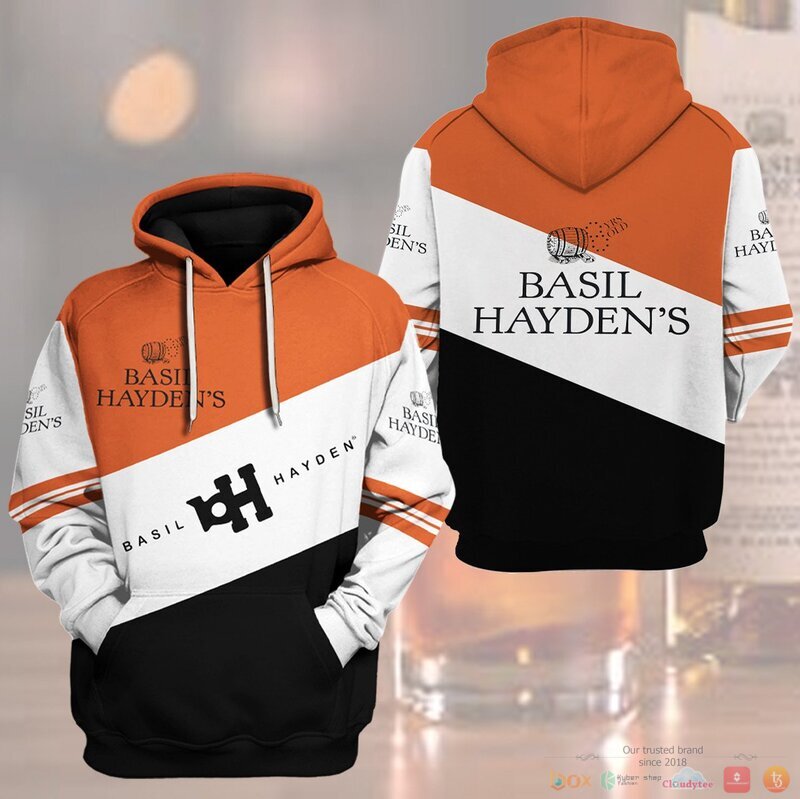 Basil Haydens 3d hoodie