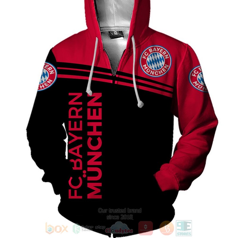 Bayern Munich shirt, hoodie 3 Bayern Munich 3D shirt hoodie 1 2