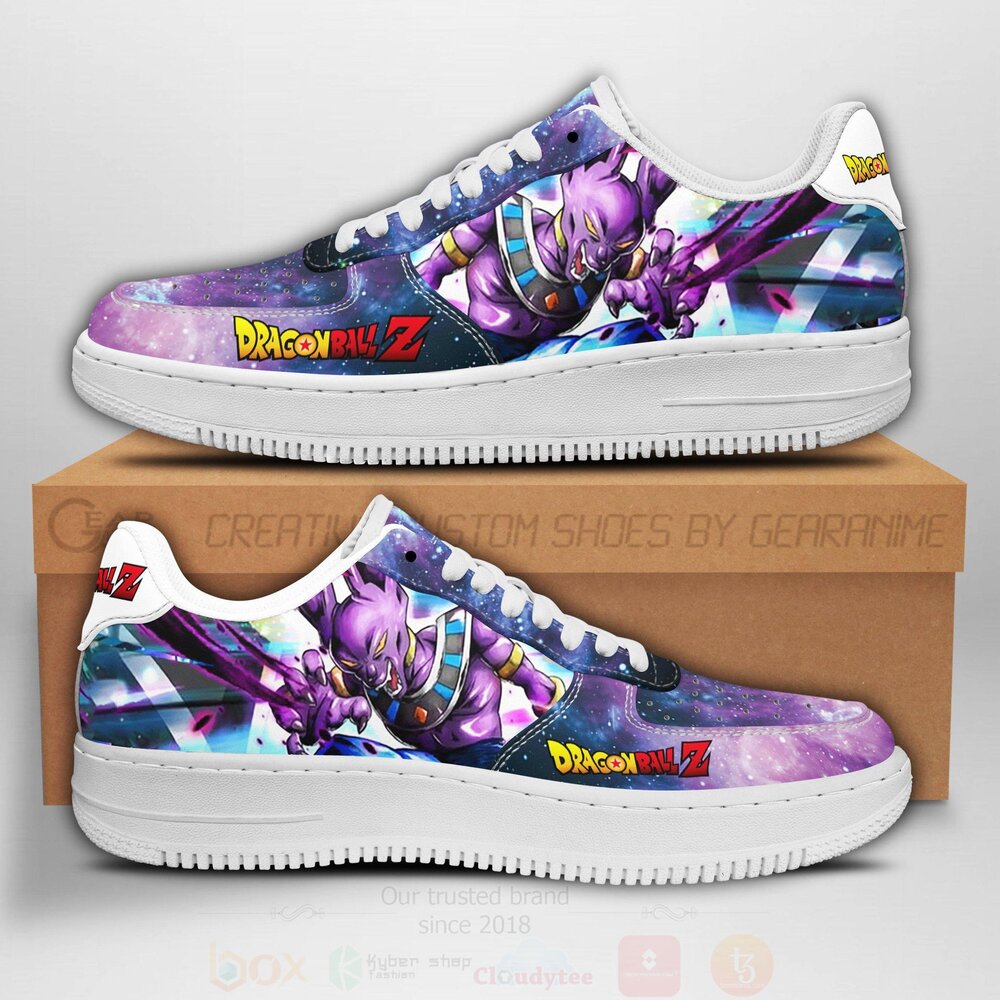 Beerus Galaxy Custom Anime Dragon Ball NAF Shoes