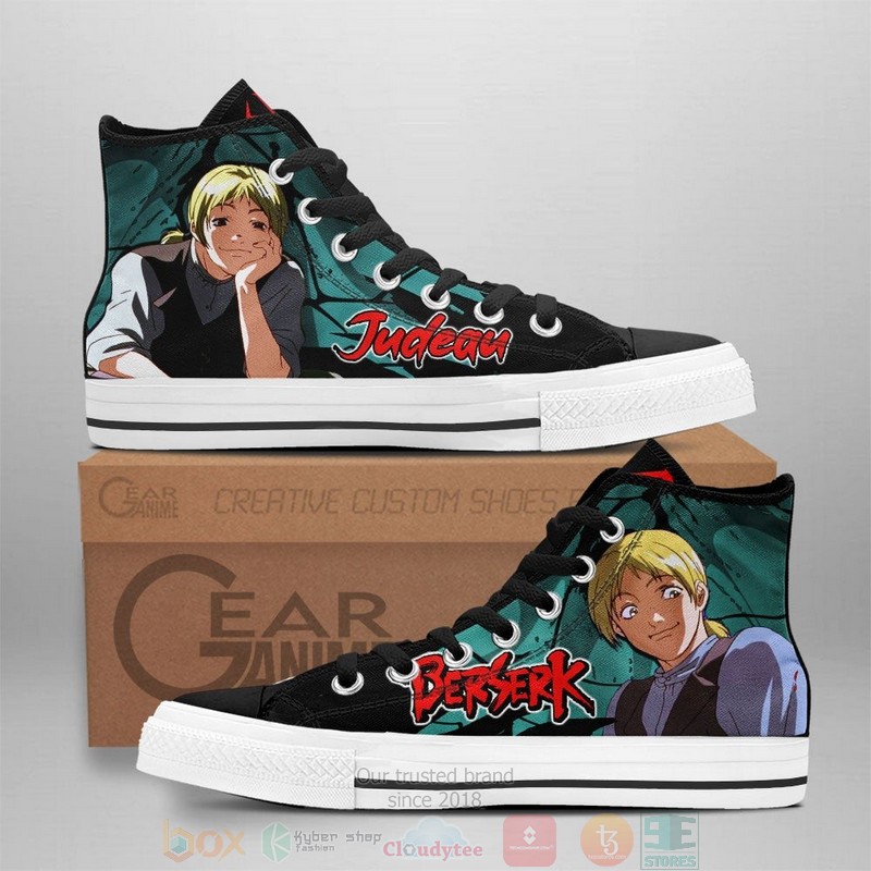 Berserk Judeau Anime Canvas High Top Shoes