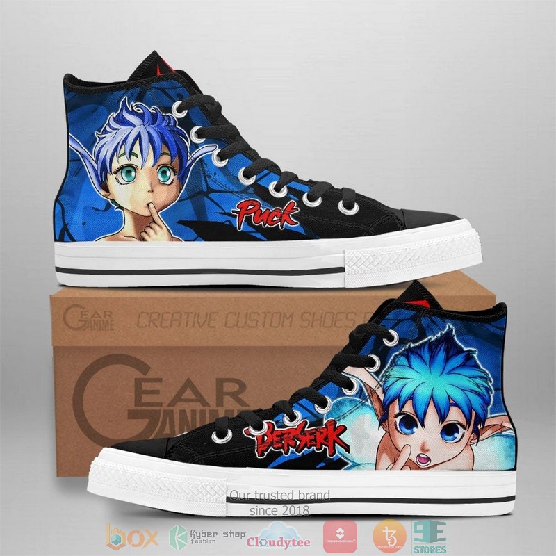 Berserk Puck High Top Canvas Shoes 9 Berserk Puck High Top Canvas Shoes