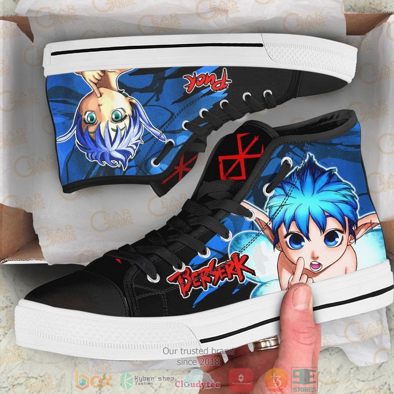 Berserk Puck High Top Canvas Shoes 2 Berserk Puck High Top Canvas Shoes 1