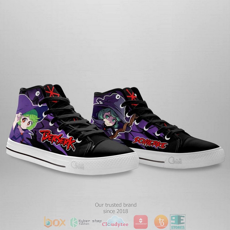 Berserk Schierke High Top Canvas Shoes 4 Berserk Schierke High Top Canvas Shoes 1 2 3