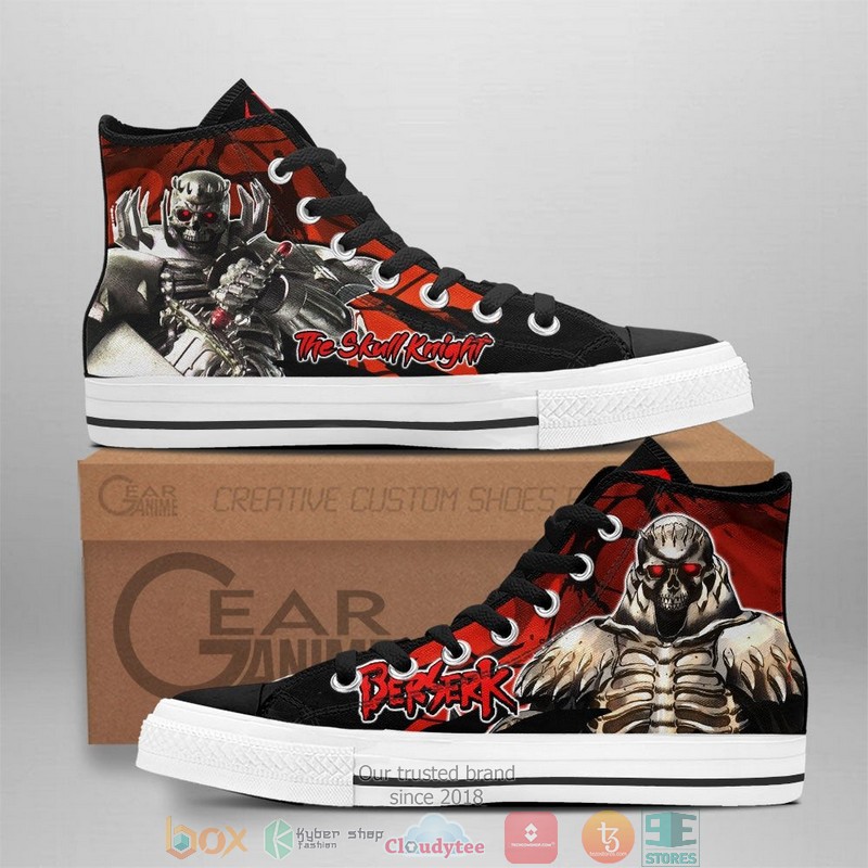 Berserk The Skull Knight High Top Canvas Shoes