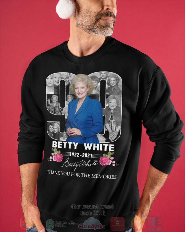 Betty White 1922 2021 Thank You for the memories 2d hoodie, shirt 6 Betty White 1922 2021 Thank You for the memories 2d shirt hoodie 1 2 3 4 5