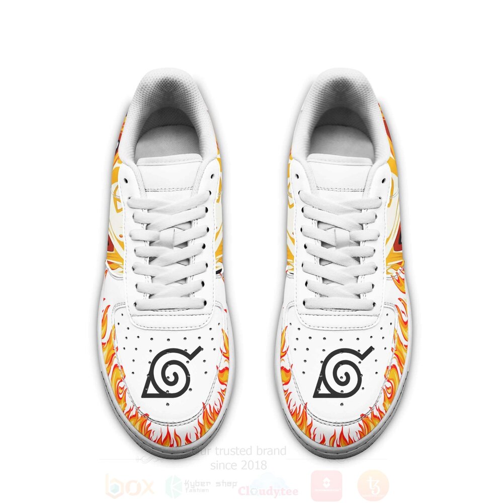 BEST Bijuu Eyes Custom Anime Naruto Nike Air Force Shoes 3 Bijuu Eyes Custom Anime Naruto NAF Shoes 1 2
