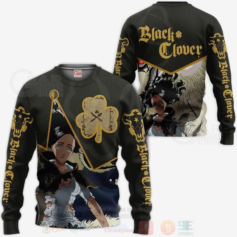 BEST Black Bull Charmy Custom Black Clover Anime 3D Hoodie, T-Shirt 2 Black Bull Charmy Custom Black Clover Anime 3D Hoodie Shirt 1
