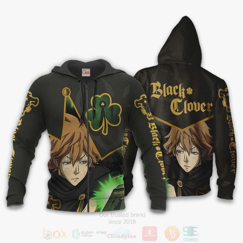BEST Black Bull Finral Custom Black Clover Anime 3D Hoodie, T-Shirt 1 Black Bull Finral Custom Black Clover Anime 3D Hoodie Shirt