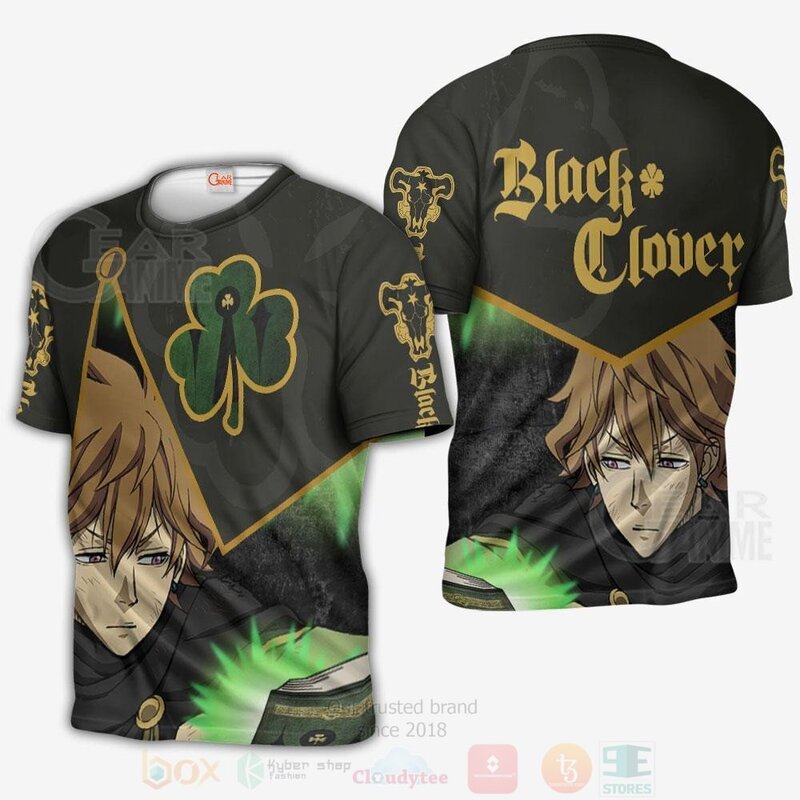 BEST Black Bull Finral Custom Black Clover Anime 3D Hoodie, T-Shirt 3 Black Bull Finral Custom Black Clover Anime 3D Hoodie Shirt 1 2