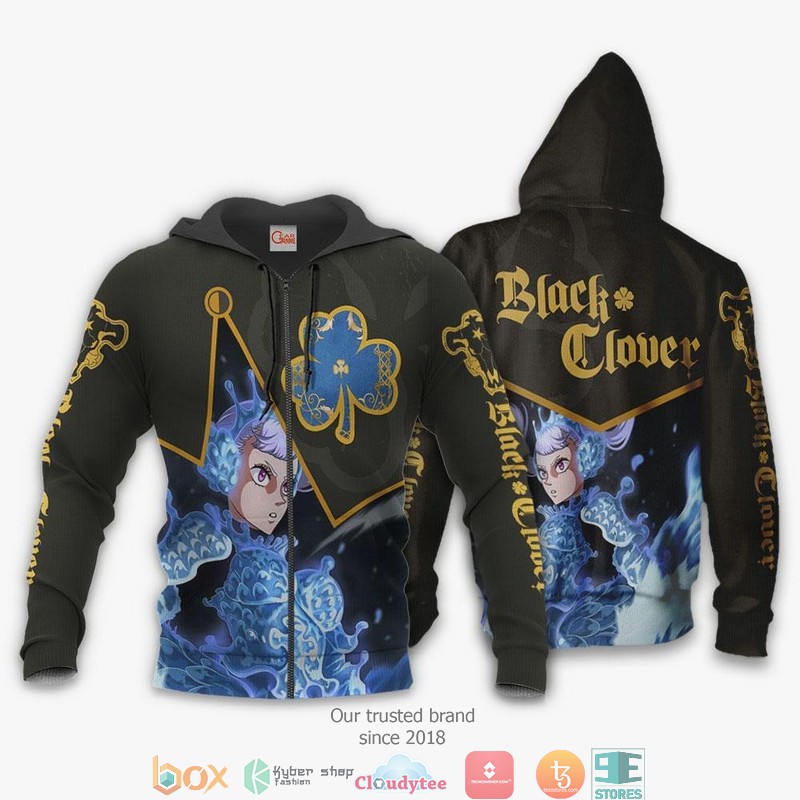 Black Bull Noelle Silva Black Clover Anime 3d shirt hoodie
