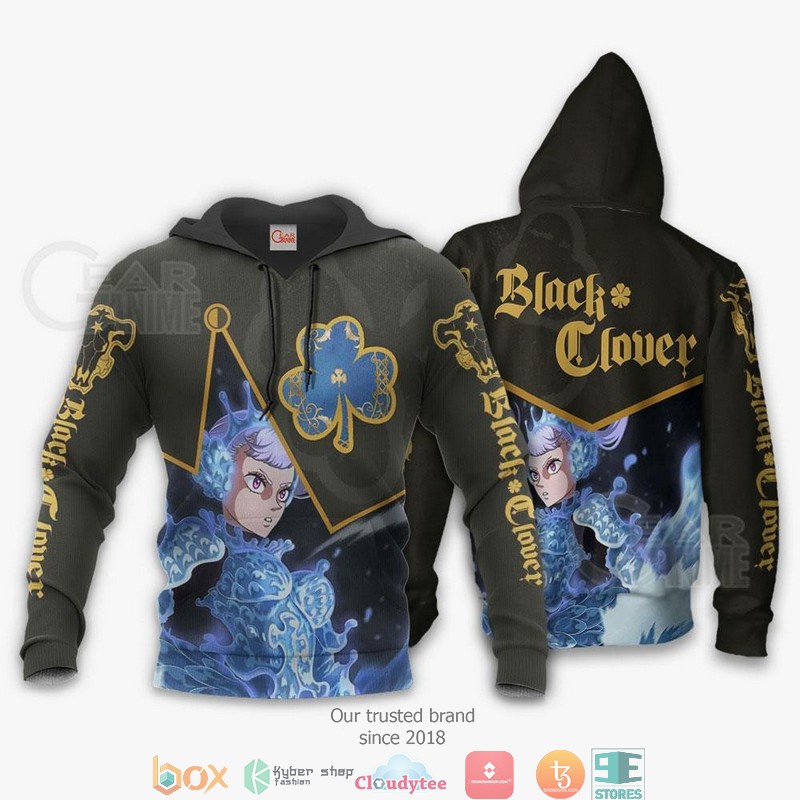 Black Bull Noelle Silva Black Clover Anime 3d shirt hoodie 1 2 3
