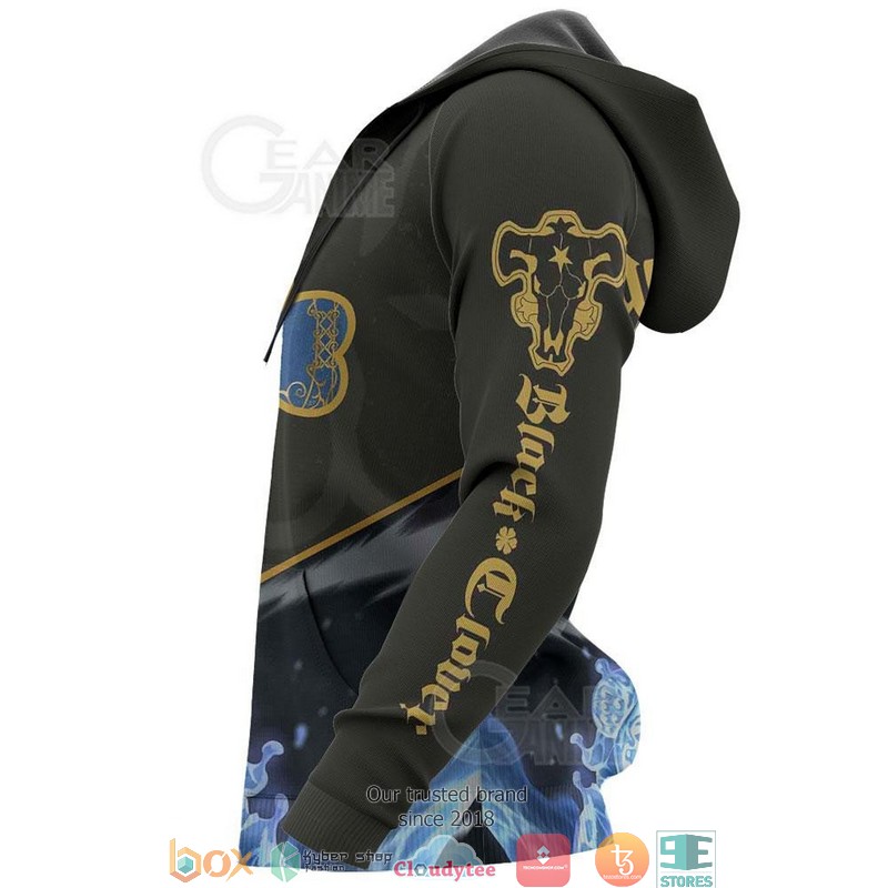 Black Bull Noelle Silva Black Clover Anime 3d shirt hoodie 1 2 3 4 5 6