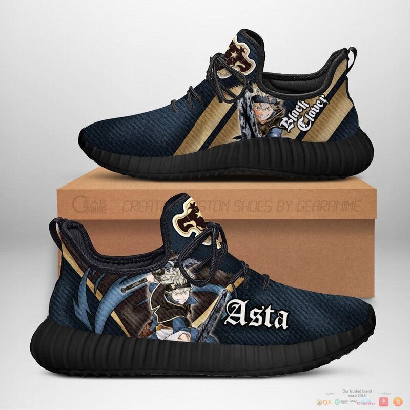 Black Clover Asta Black Bull Knight Anime reze sneaker