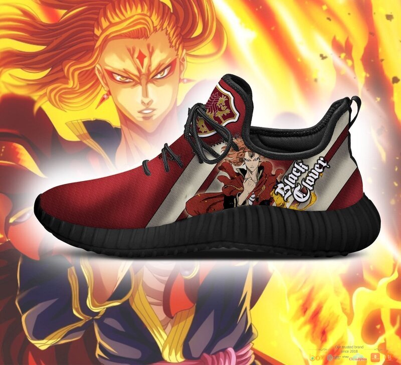 Black Clover Fuegoleon Crimson Lion Knight Anime reze shoes 3 Black Clover Fuegoleon Crimson Lion Knight Anime reze sneaker 1 2