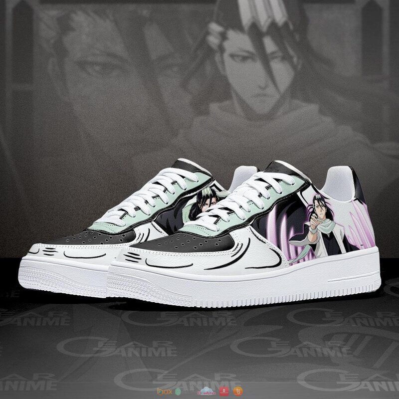 Bleach Byakuya Kuchiki Anime Nike Air Force Shoes 1