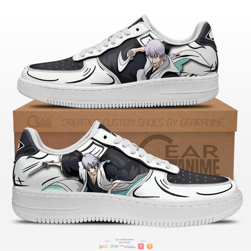 Bleach Gin Ichimaru Anime Nike Air Force Shoes