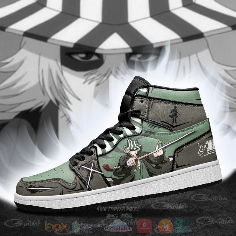 Bleach Kisuke Urahara Anime Air Jordan high top shoes 1 2 3