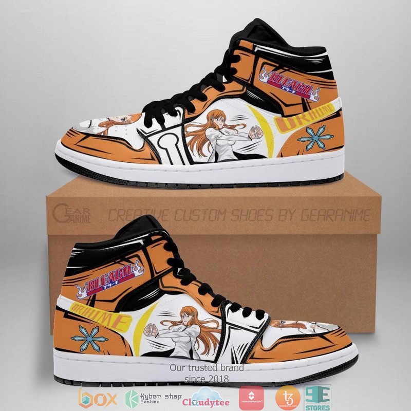 Bleach Orihime Inoue Anime Air Jordan High Top Shoes