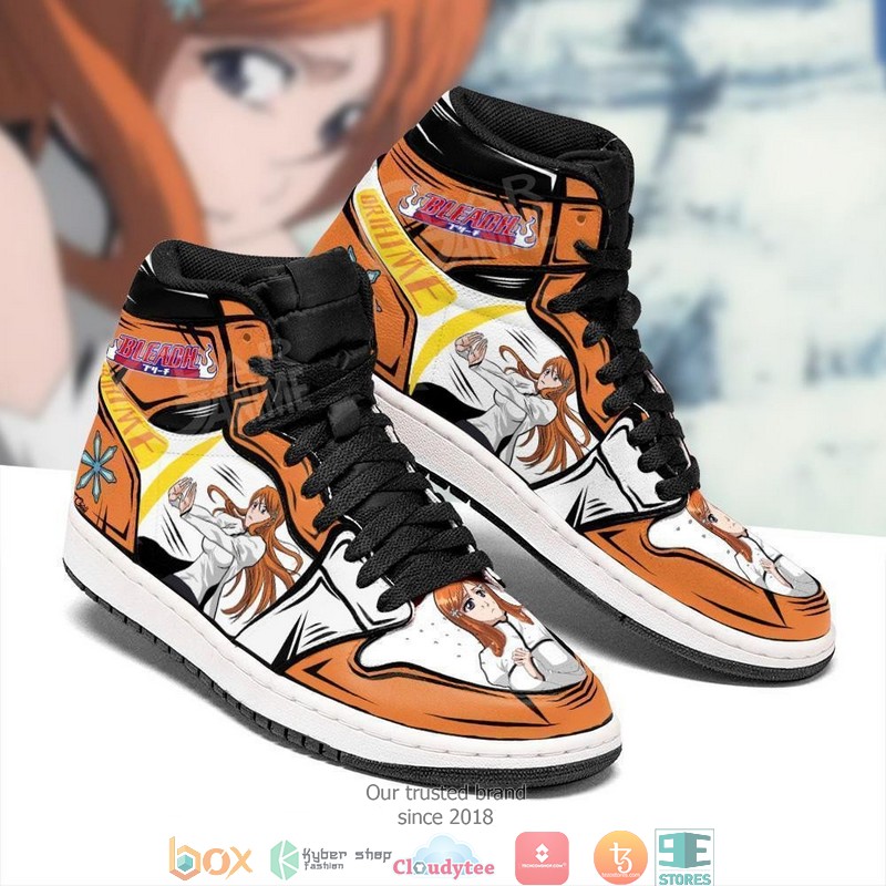 Bleach Orihime Inoue Anime Air Jordan High Top Shoes 1
