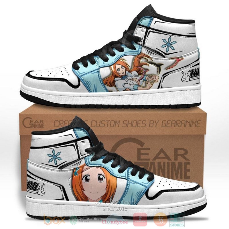 Bleach Orihime Inoue Anime Air Jordan high top Sneaker Shoes 9 Bleach Orihime Inoue Anime Air Jordan high top shoes