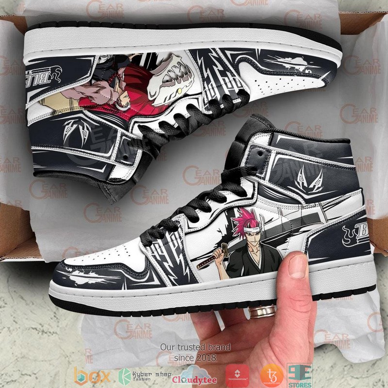 Bleach Renji Abarai Anime Air Jordan High top shoes 1