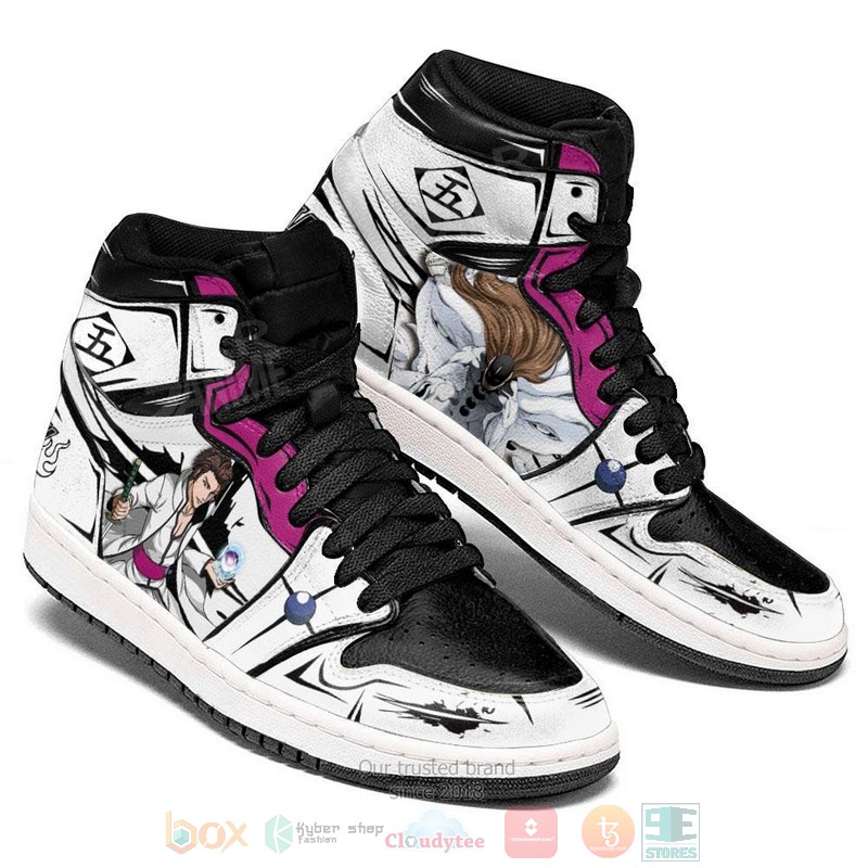 Bleach Sosuke Aizen Anime Air Jordan high top shoes 1 2 3
