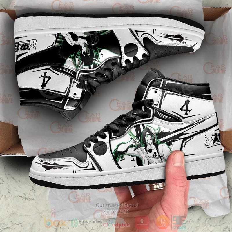 Bleach Ulquiorra Schiffer Anime Air Jordan high top Sneaker Shoes 2 Bleach Ulquiorra Schiffer Anime Air Jordan high top shoes 1