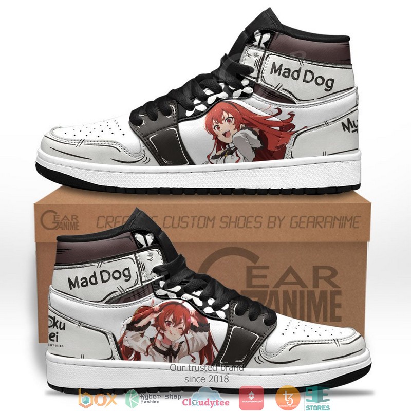 Boreas Greyrat Mushoku Tensei Anime Air Jordan High top shoes