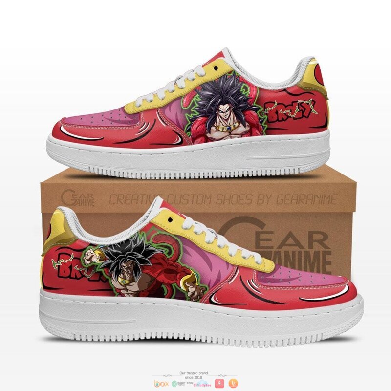 Broly Anime Dragon Ball Nike Air Force Shoes