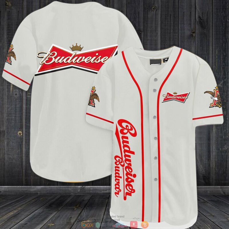 Budweiser Budvar Baseball Jersey