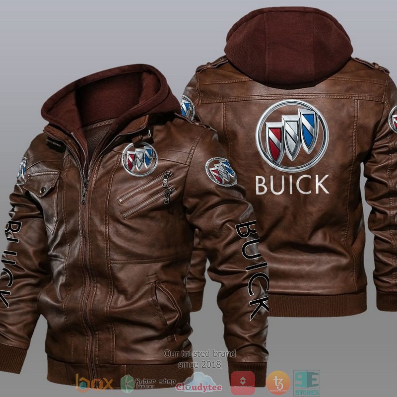 Buick Car brand Leather Jacket 2 Buick Car brand Leather Jacket 1