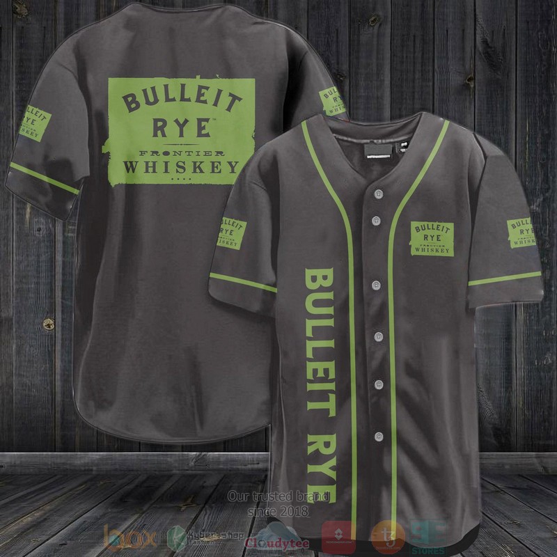 HOT Bulleit Rye Frontier Whiskey black Baseball Jersey 3 Bulleit Rye Frontier Whiskey black Baseball Jersey