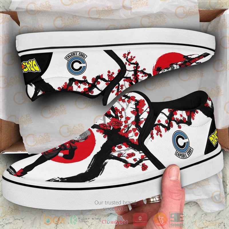 Bulma Anime Dragon Ball Slip On Shoes 1