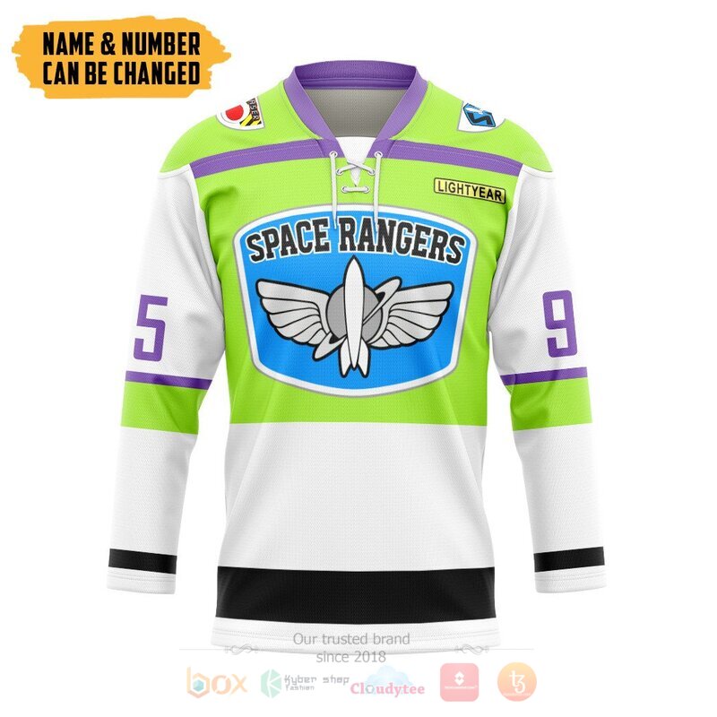 Buzz Lightyear Custom Hockey Jersey