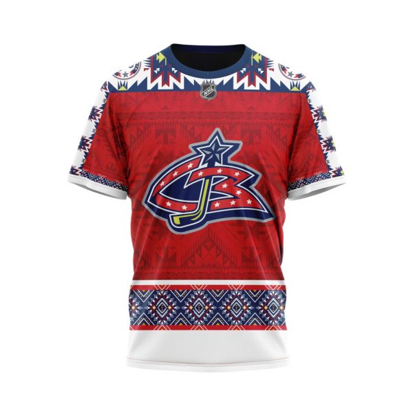 HOT Personalized Columbus Blue Jackets NHL Native jersey shirt, hoodie 8 CUSTOM NHL01COLOMBUS211124 000 tee front 600x600 1