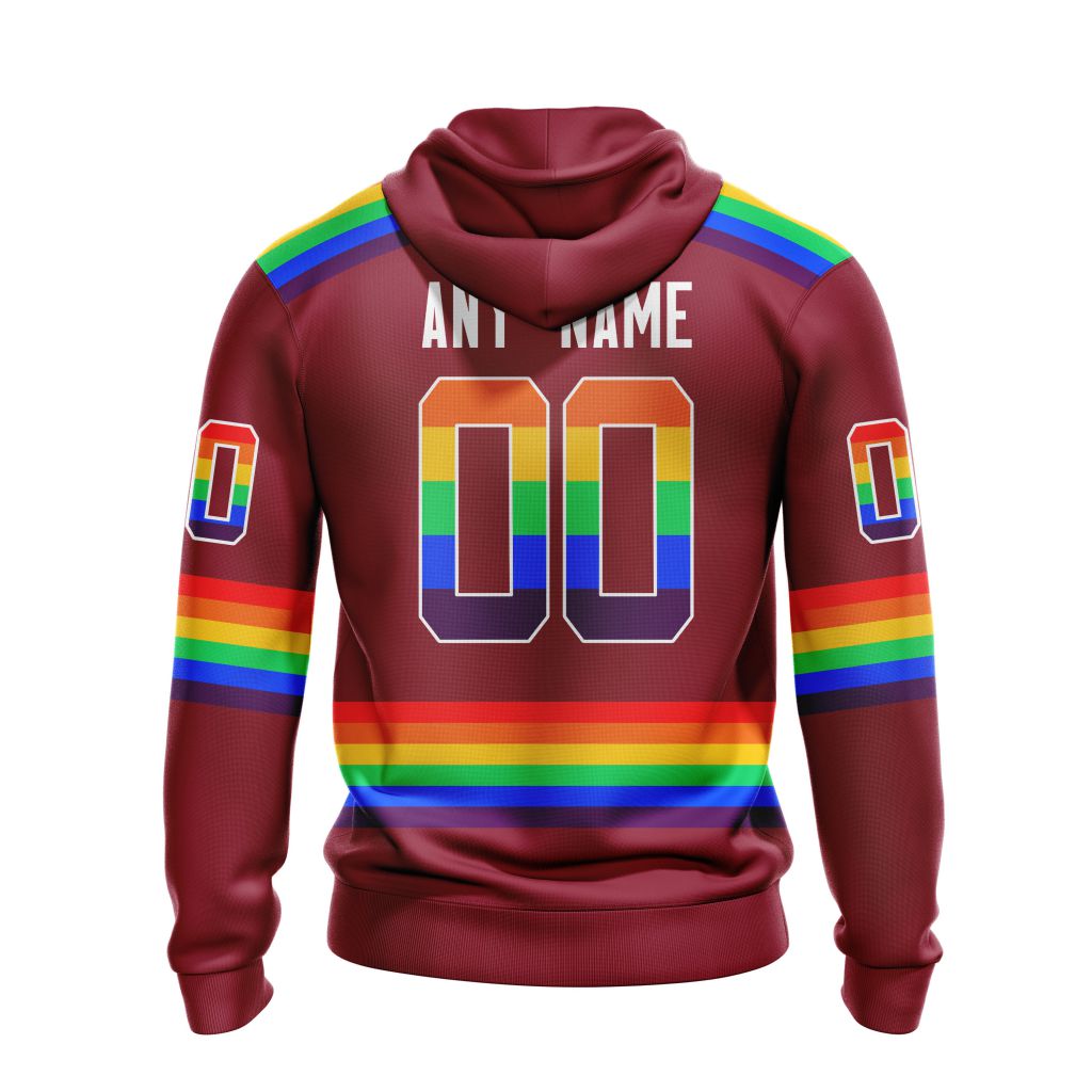 HOT Personalized Arizona Coyotes NHL LGBT Pride jersey shirt, hoodie 3 CUSTOM NHLLGBT01Coyotes220125 000 hoodie back