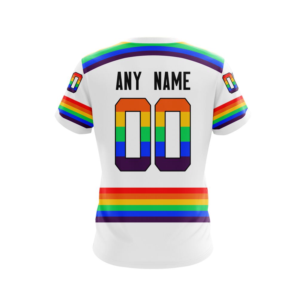 HOT Personalized New Jersey Devils NHL LGBT Pride jersey shirt, hoodie 9 CUSTOM NHLLGBT01Devils220125 000 tee back