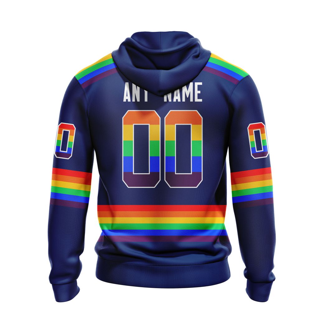 HOT Personalized New York Islanders NHL LGBT Pride jersey shirt, hoodie 3 CUSTOM NHLLGBT01Islanders220125 000 hoodie back