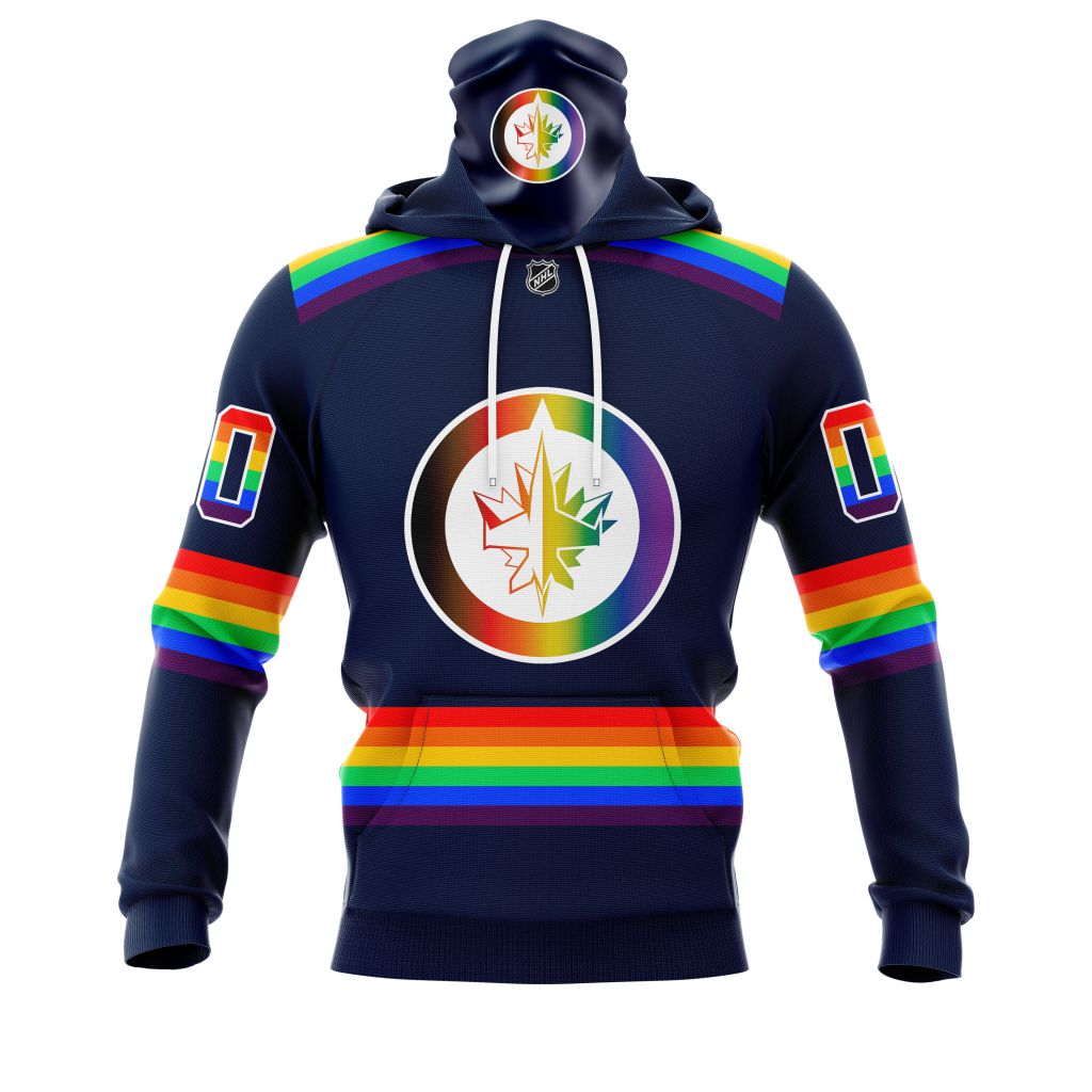 HOT Personalized Winnipeg Jets NHL LGBT Pride jersey shirt, hoodie 4 CUSTOM NHLLGBT01Jets220125 000 mhoodie front