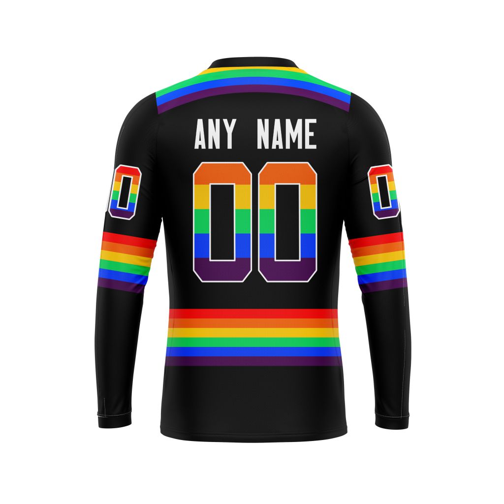 HOT Personalized Dallas Stars NHL LGBT Pride jersey shirt, hoodie 7 CUSTOM NHLLGBT01Stars220125 000 long sleeve back