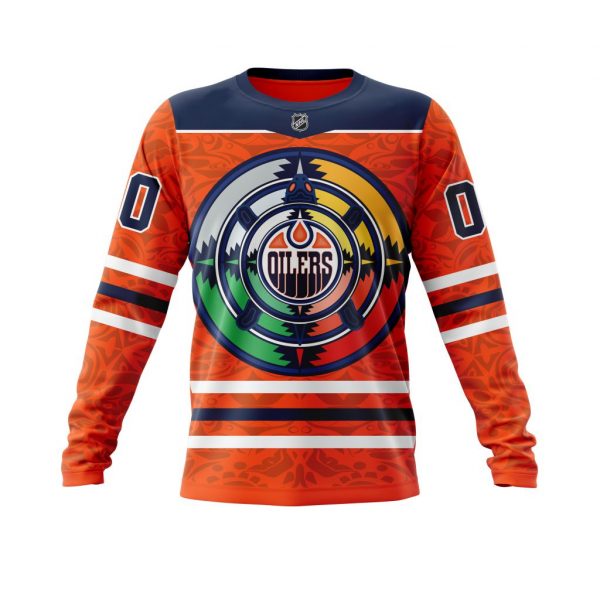 HOT Personalized Edmonton Oilers NHL orange jersey shirt, hoodie 6 CUSTOM NHLOILER03211102 000 long sleeve front 600x600 1