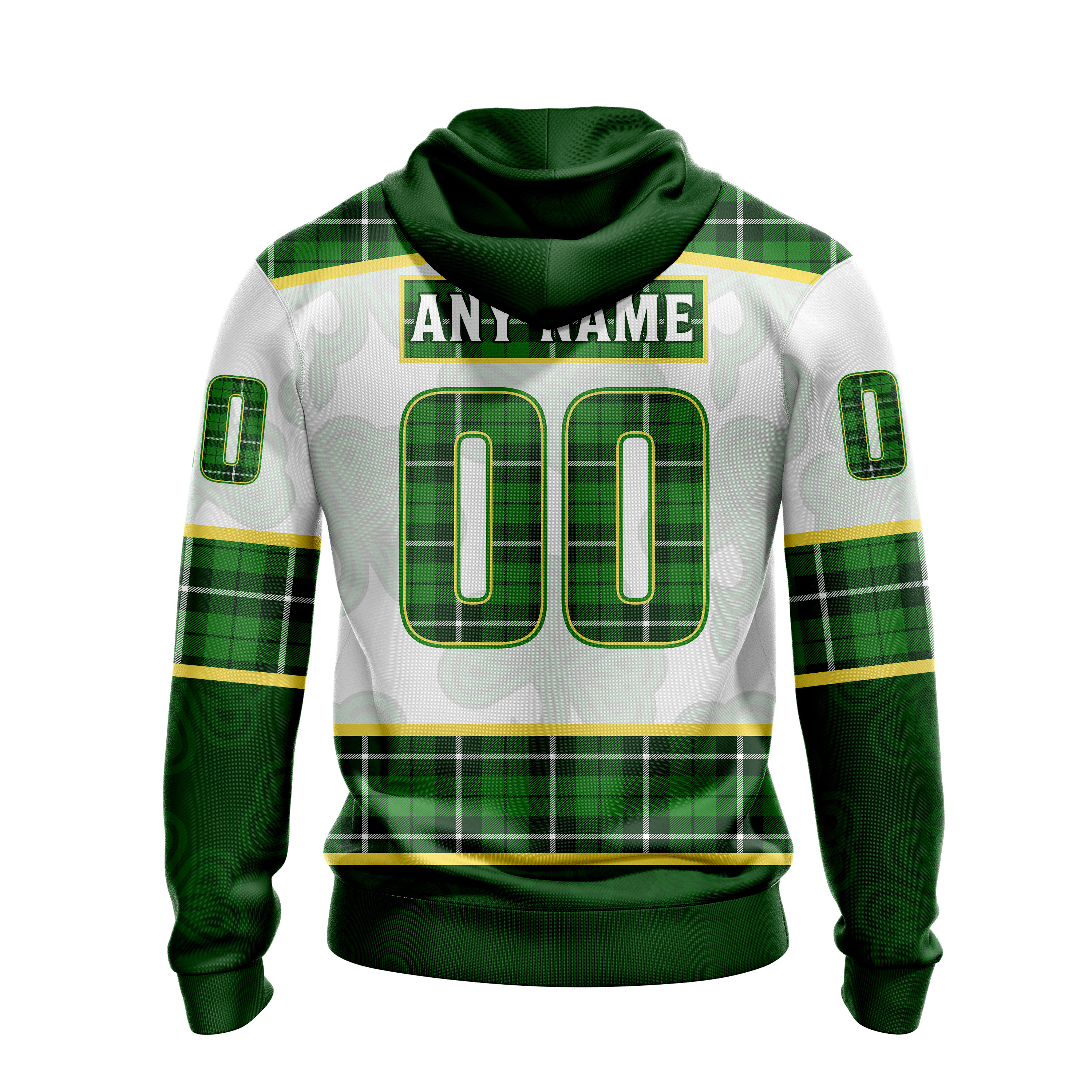 HOT Personalized Anaheim Ducks NHL St. Patrick Days jersey shirt, hoodie 3 CUSTOM NHLPATRICKAnaheim220119 000 hoodie back