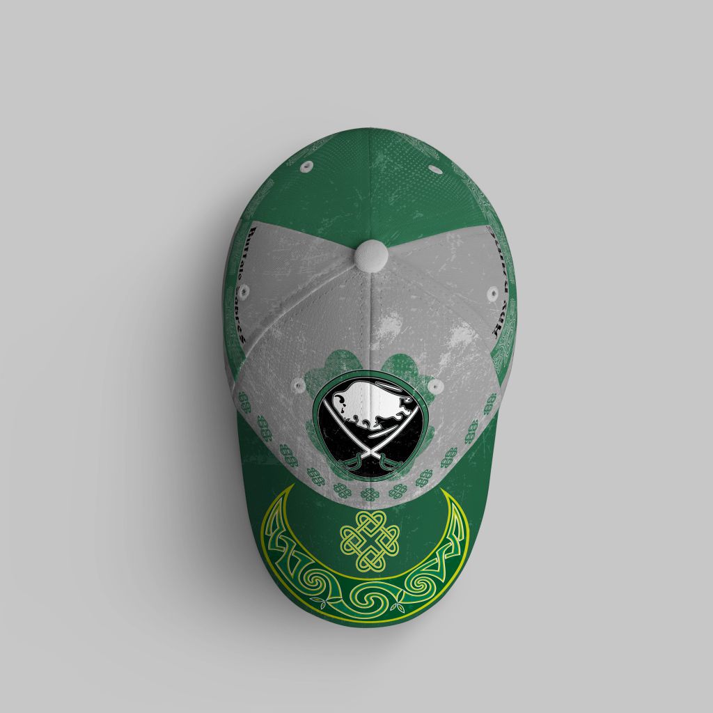 Buffalo Sabres St.Patrick Days Cap hat 4 CUSTOM PKCP NHLPATRICKSABRES220124 000 above