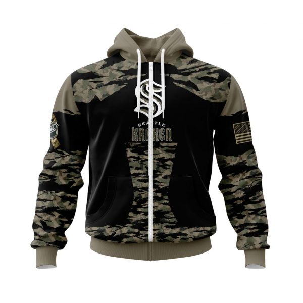 HOT Personalized Seattle Kraken NHL camo green jersey shirt, hoodie 2 CUSTOM VETERANNHLSeattleKraken220925 000 hoodie zip front 600x600 1