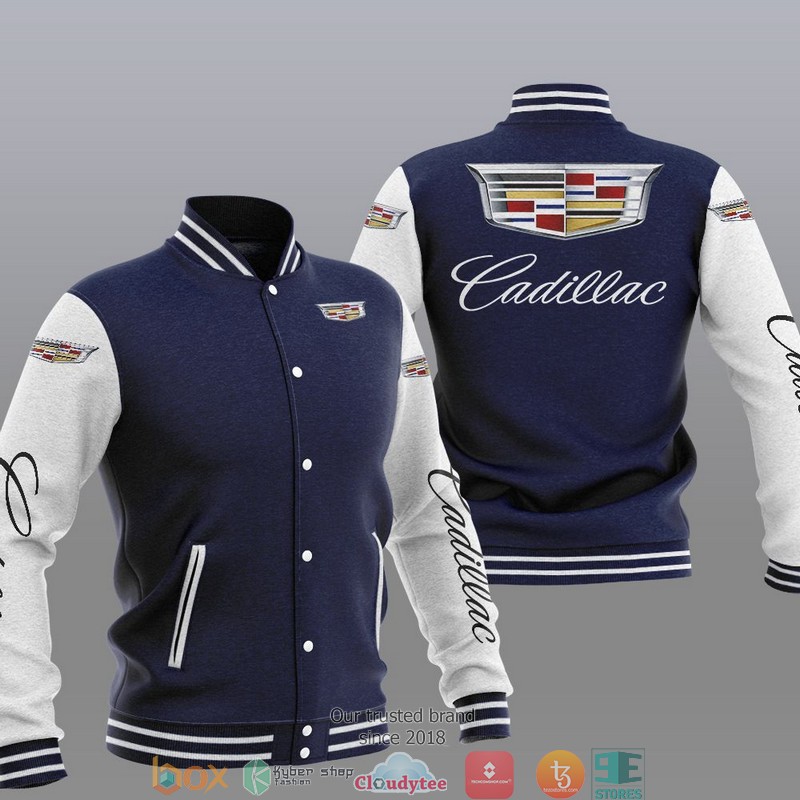 Cadillac Baseball Jacket 3 Cadillac Baseball Jacket 1 2