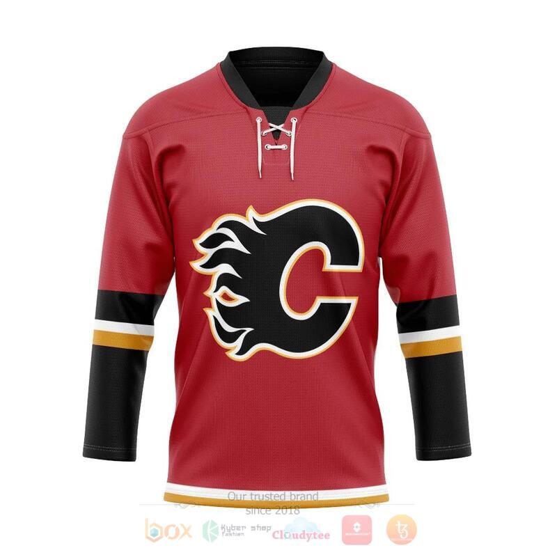 Calgary Flames NHL Custom Hockey Jersey 1 Calgary Flames NHL Custom Hockey Jersey