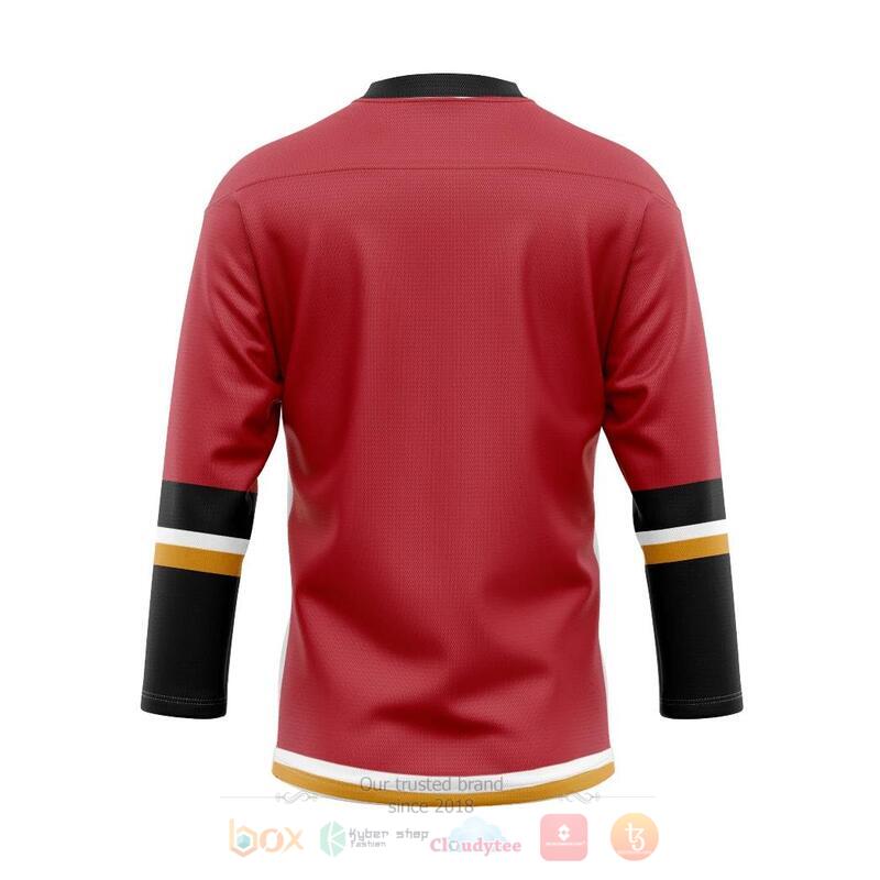 Calgary Flames NHL Custom Hockey Jersey 2 Calgary Flames NHL Custom Hockey Jersey 1