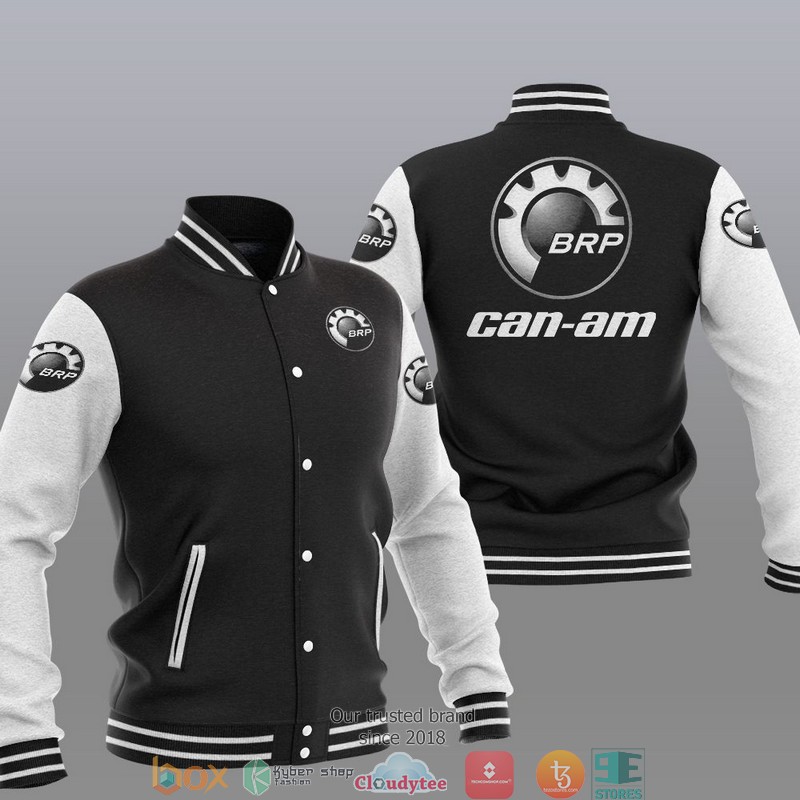 Can-Am Motorcycles Baseball Jacket 8 Can Am Motorcycles Baseball Jacket