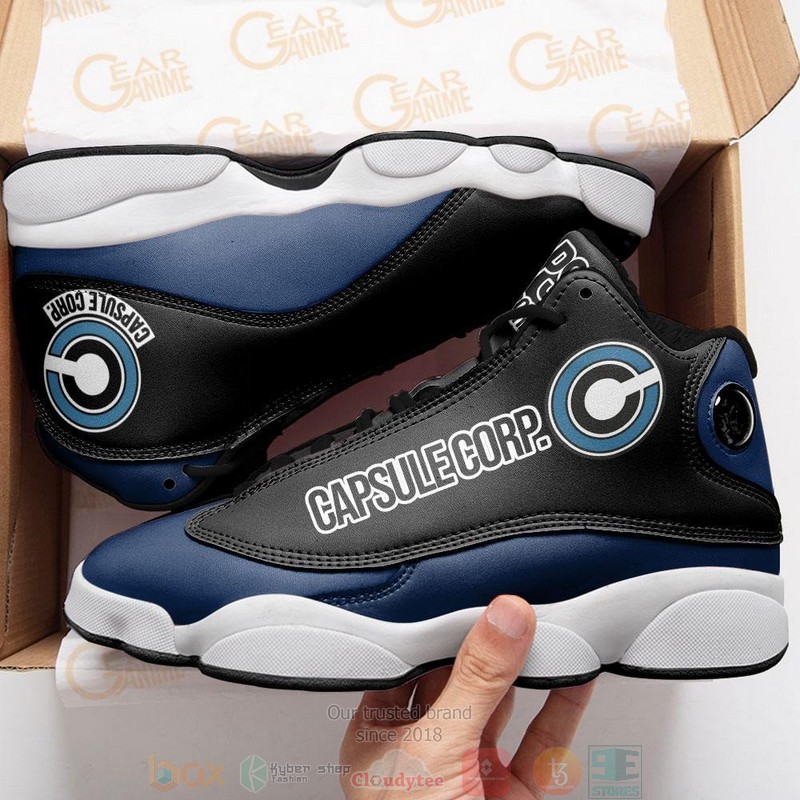 Capsule Corp Anime Dragon Ball Air Jordan 13 Shoes 1